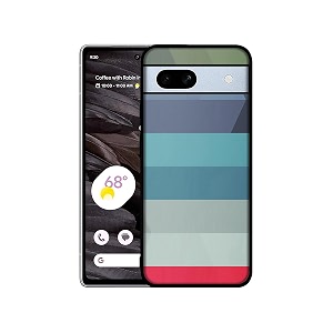 Colorful Lines Design Premium 2D Printed Metal