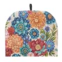 Colorful Mandala Cup Warmer Teapot Cozy Keep Warm, Tea Pot Cover Insulated Tea Kettle Warmer Teapot Quilt for Home Living Room Picnic Table Decor, Both Sides Can Be Used