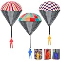 Colorful Parachute Toys Stocking Stuffers for Kids 3-12 - Gifts for Boys Teens