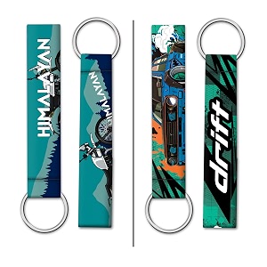 himalayan combo keychain  new premium combo keychain  keychain for bikes amp cars