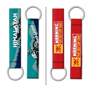 himalayan combo keychain  new premium combo keychain  keychain for bikes amp cars