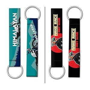 himalayan combo keychain  new premium combo keychain  keychain for bikes amp cars
