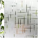 COLORMATE Vinyl Frosted Window Self Adhesive Privacy