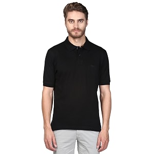 Color Plus Mens Solid Polo T-Shirt