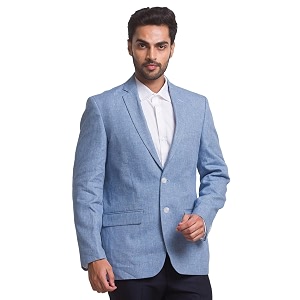 Colorplus Mens Contemporary Fit Cotton Blend Notch