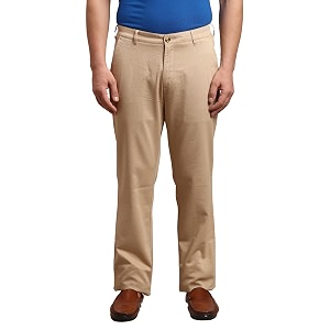 Colorplus Mens Cotton Blend Solid Piece Dyed