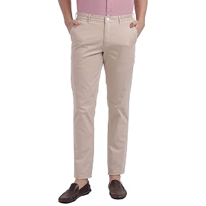 Colorplus Mens Cotton Blend Solid Pattern Contemporary
