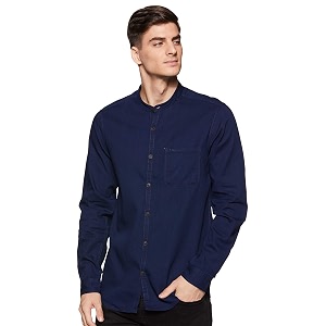 Colorplus Mens Cross Dyed Regular Fit Casual