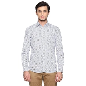 Colorplus Mens Print Regular Fit Shirt