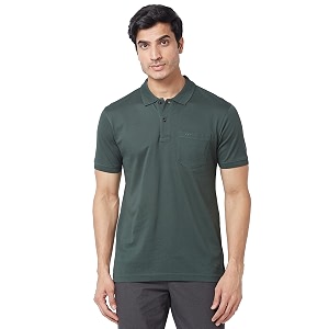 Colorplus Mens Pure Cotton Solid Pattern Tailored
