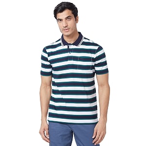 Colorplus Mens Pure Cotton Stripe Pattern Classic