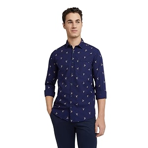 Colorplus Mens Pure Cotton Print Pattern Contemporary