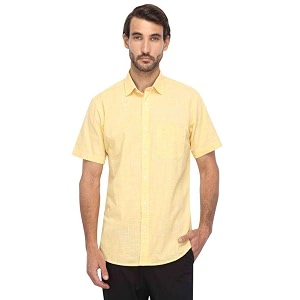Colorplus Mens Pure Cotton Checks Pattern Tailored