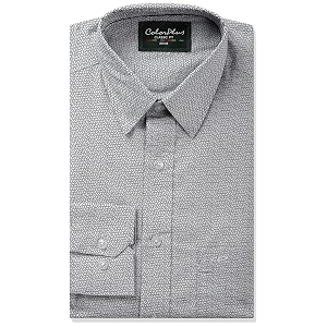 Colorplus Mens Solid Loose Fit Casual Shirt