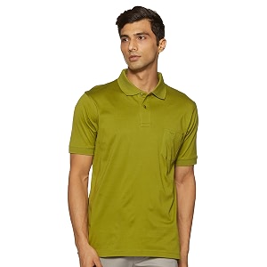 Colorplus Mens Solid Regular Fit Polo