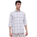 Colorplus Men Regular Fit Checks Pattern Pure