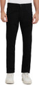 COLORPLUS Men Regular Mid Rise Black Jeans
