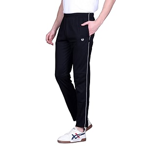 Colors Blends Track Pants with Zipper