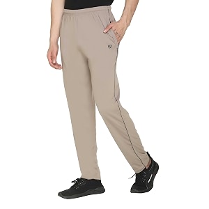 Colors Blends Track Pants with Zipper