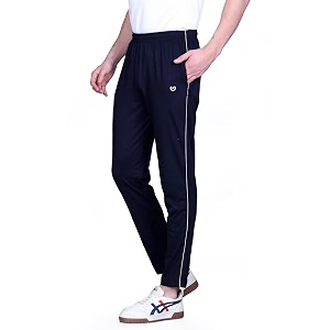 Colors Blends Track Pants with Zipper