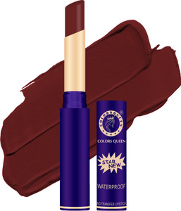 colors queen lips non transfer waterproof smudge proof long lasting matte lipstick