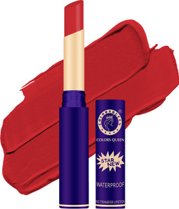 colors queen lips non transfer waterproof smudge proof long lasting matte lipstick