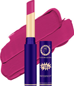 colors queen lips non transfer waterproof smudge proof long lasting matte lipstick
