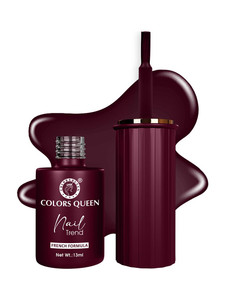 colors queen nail trend long lasting  quick drying nail polish for women with high shine persian plum