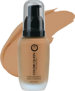 colors queen ultra definition long lasting waterproof  sweatproof liquid  foundation
