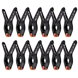 12 pcs photography backdrop support spring clamp 433411cm for background muslin canvas paper chromakey screen heavy duty clip photo studio backdrops backgrounds woodworking
