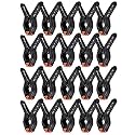 20 PCS Photography Backdrop Support Spring Clamp 4.3"/11cm for Background Muslin, Canvas, Paper, Chromakey Screen, Heavy Duty Clip, Photo Studio, Backdrops Backgrounds Woodworking