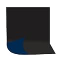 8x10 Ft. Black Blue 2in1 Photography Backdrop Background Screen for Photostudio Photoshoot YouTube Video Shooting