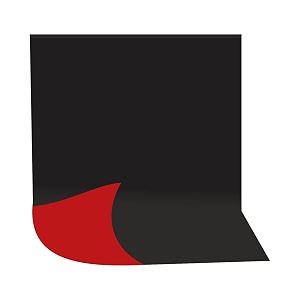 8x10 ft black red 2in1 photography backdrop background screen for photostudio photoshoot youtube video shooting