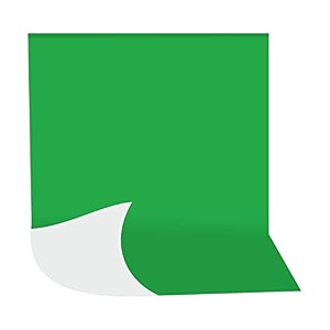 8x10 ft green white 2in1 photography backdrop background screen for photostudio photoshoot youtube video shooting