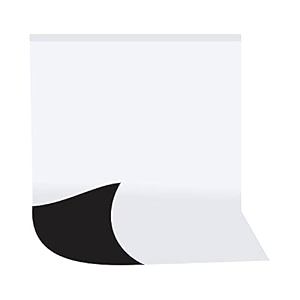 8x10 ft white black 2in1 photography backdrop background screen for photostudio photoshoot youtube video shooting