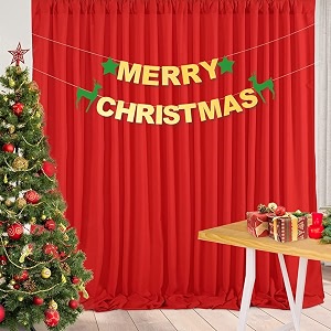 backdrop background screen for photography photoshoot photostudio video editing 8 x 14 ft red