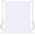Backdrop Background Screen for Photography Photoshoot Photostudio Video Editing (8 x 14 Ft., White)