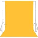 Backdrop Background Screen for Photography Photoshoot Photostudio Video Editing (8 x 14 Ft., Yellow)