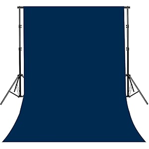backdrop background screen for photography photoshoot photostudio video editing 8 x 9 ft blue