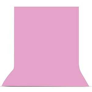 backdrop background screen for photography photoshoot photostudio video editing 6 x 9 ft pink
