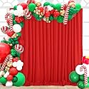 Backdrop Background Screen for Photography Photoshoot Photostudio Video Editing (8 x 9 Ft., Red)
