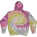 Colortone Tie Dye Pullover Hoodies for Women and Men - Classic Fit Sweatshirts