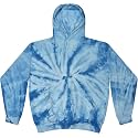 Colortone Tie Dye Pullover Hoodies for Women and Men - Classic Fit Sweatshirts
