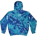 Colortone Tie Dye Pullover Hoodies for Women and Men - Classic Fit Sweatshirts