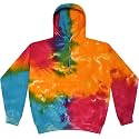 Colortone Tie Dye Pullover Hoodies for Women and Men - Classic Fit Sweatshirts