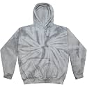 Colortone Tie Dye Pullover Hoodies for Women and Men - Classic Fit Sweatshirts