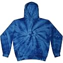 Colortone Tie Dye Pullover Hoodies for Women and Men - Classic Fit Sweatshirts
