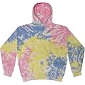 Colortone Tie Dye Pullover Hoodies for Women and Men - Classic Fit Sweatshirts