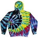 Colortone Tie Dye Pullover Hoodies for Women and Men - Classic Fit Sweatshirts