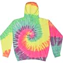 Colortone Tie Dye Pullover Hoodies for Women and Men - Classic Fit Sweatshirts